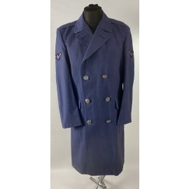 ABRIGO USAF VIETNAM AZUL 1968 Overcoat mans wool blue USAF fechado en 1968 ORIGINAL