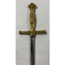 Espada de ceñir Española para Oficial de Estado Mayor hacia 1840 y anterior al modelo específico de 1861