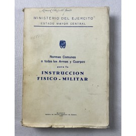 LIBES-INSTRUCCIÓN FÍSICO-MILITAR 1967