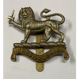 DISTINTIVO PARA GORRA BRITÁNICA Herefordshire Regiment