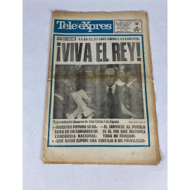 TELE EXPRES 22 NOVIEMBRE 1975 !VIVA EL REY!