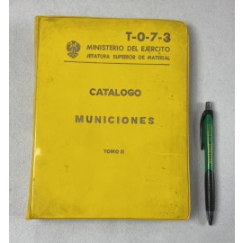 CATÁLOGO MUNICIONES TOMOII T-0-7-3 1975
