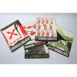 Temas Españoles 5 revistas antiguas de la serie Temas Españoles 3