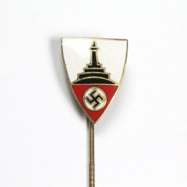Distintivo Alemán del período III Reich versión de aguja esmaltado de Reservista 261