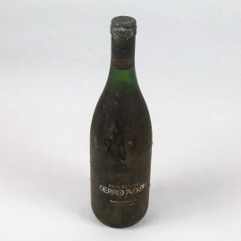 Antigua botella de vino de Rioja para coleccionismo Cerro Añón Reserva 1982 Bodegas Olarra SA