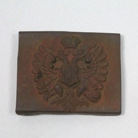 Hebilla en bronce para ceñidor Militar del Ejército Austrohúngaro IGM 2