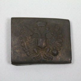 Hebilla en bronce para ceñidor Militar del Ejército Austrohúngaro IGM 8