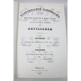 LIBE-DICCIONARIO ILUSTRADO DE ARTILLERÍA 1866