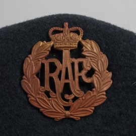 Boina del Reino Unido de las Reales Fuerzas Aereas RAF en color gris