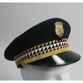 Gorra de plato de verano para Jefe de Policía Local de Canarias