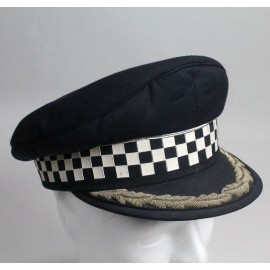Gorra de plato para Intendente de la Policía Local versión anterior a 1992