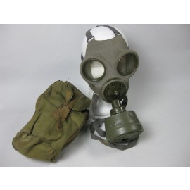 Conjunto de máscara Antigás Española y bolsa de transporte en lona para el ET