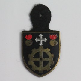 Distintivo Militar metálico para pecho Pepito del Ejército Portugués 27