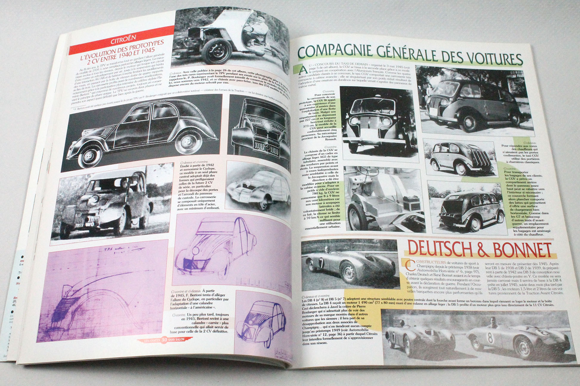 LOT De 4 Fascicules AUTO PLUS Sur Les Véhicules Allemands - En Français - Numéros 23, 36, 38, 48 - Neufs